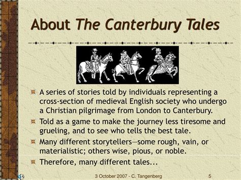 canterbury tales summary|who wrote the canterbury tales.